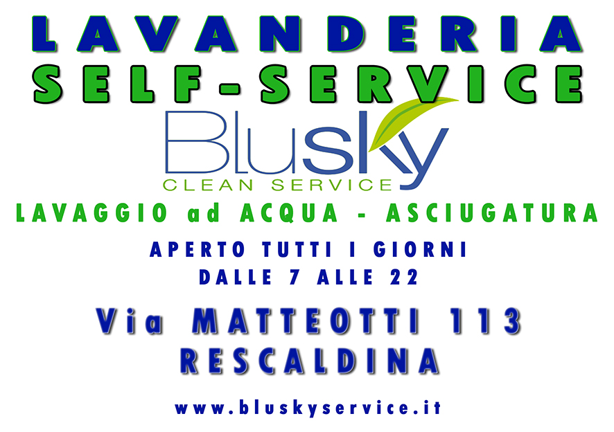 cartello lavanderia